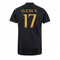 Fotballdrakt Herre Real Madrid Lucas Vazquez #17 Tredjedrakt 2023-24 Kortermet